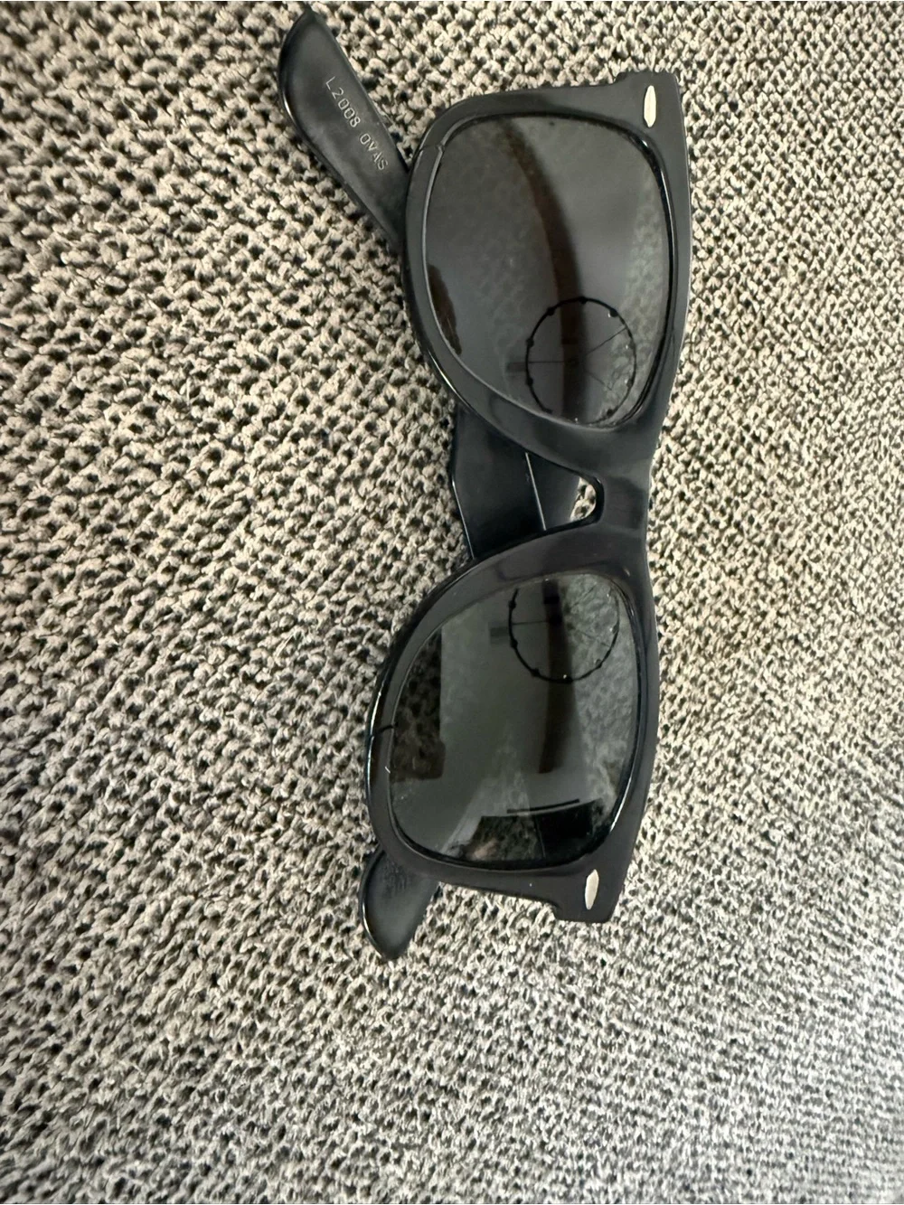 Ray-Ban Black Wayfarer Sunglasses with Black Case